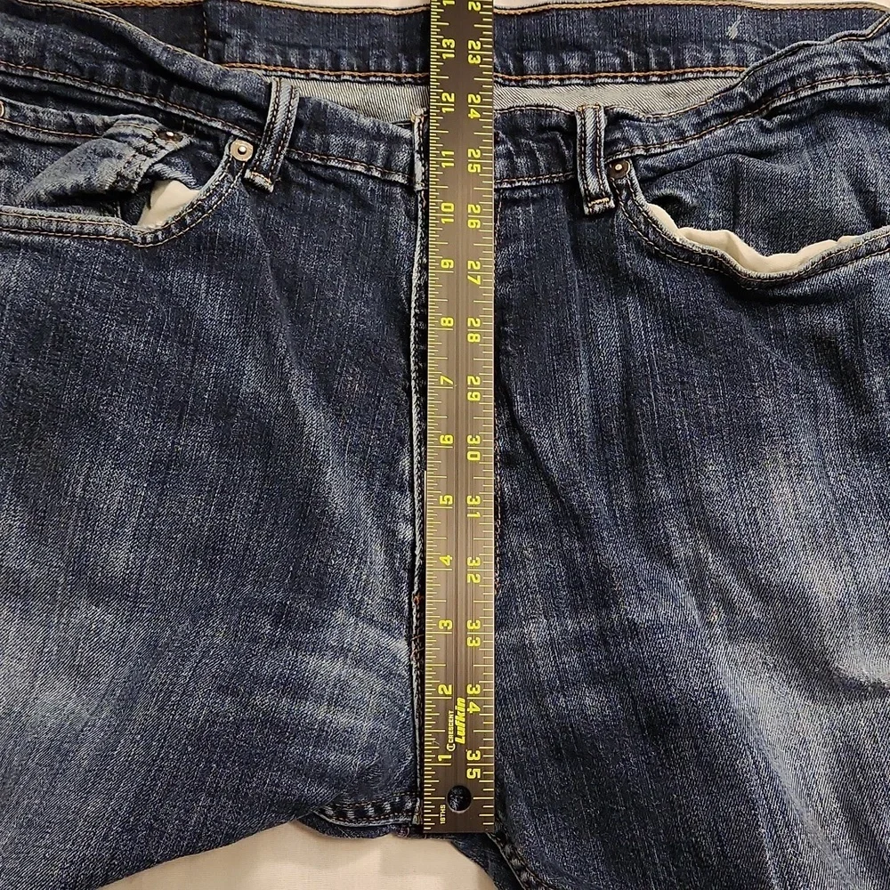 Levi's‎ jeans 505 regular fit straight men's 36x32 blue denim red tab